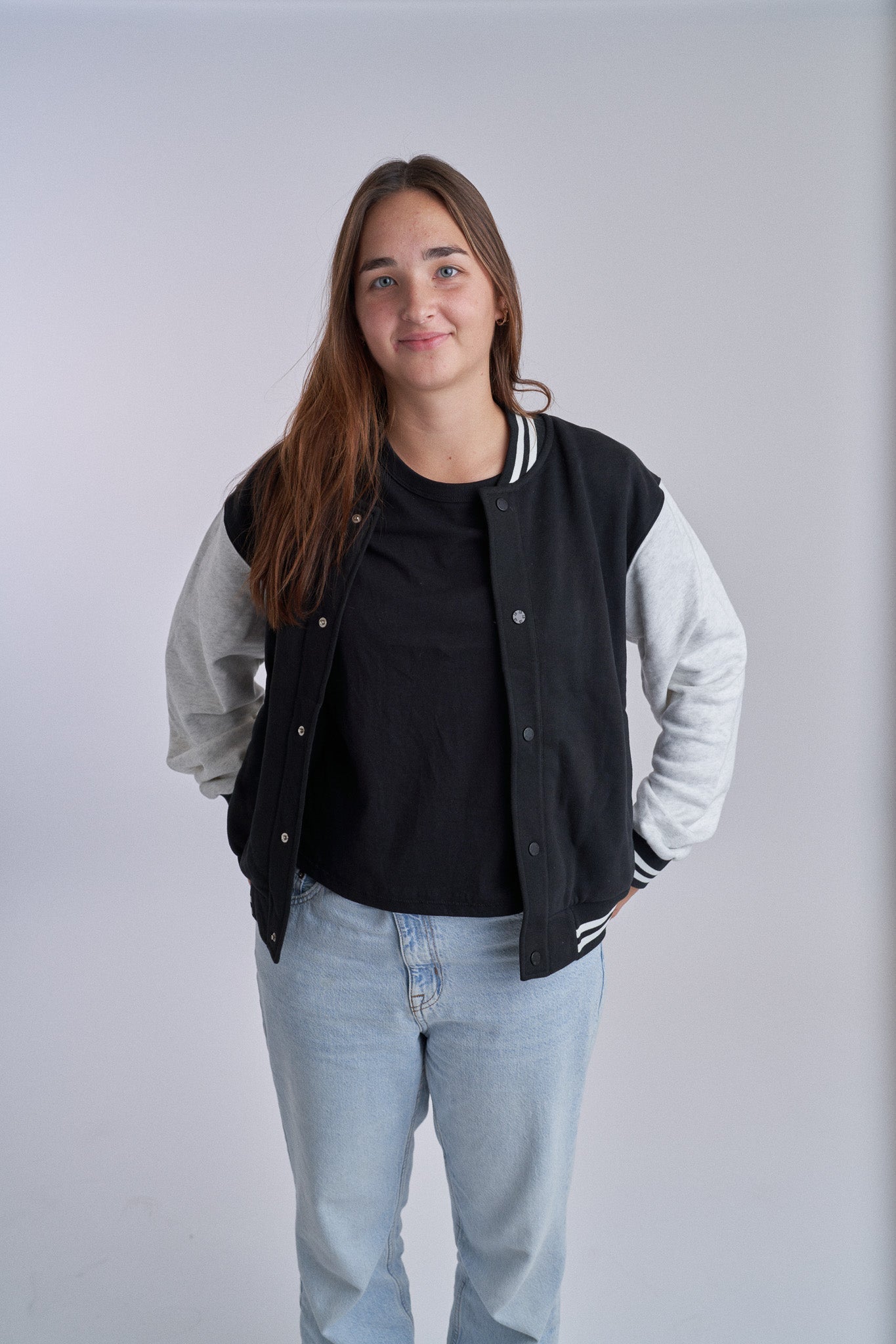 Adult Varsity Jacket - Black