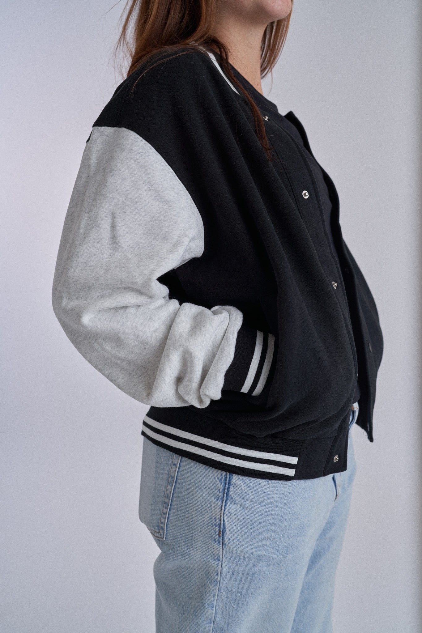 Adult Varsity Jacket - Black