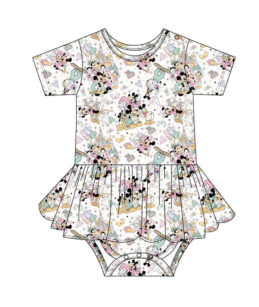 Cotton Candy Magic - Bodysuit Dress