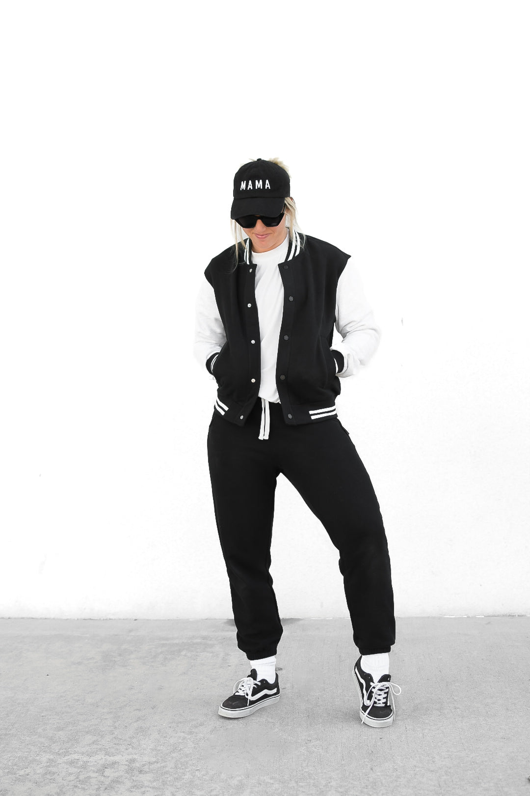 Adult Varsity Jacket - Black