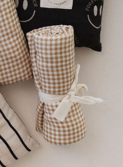 Muslin Swaddle | Golden Gingham