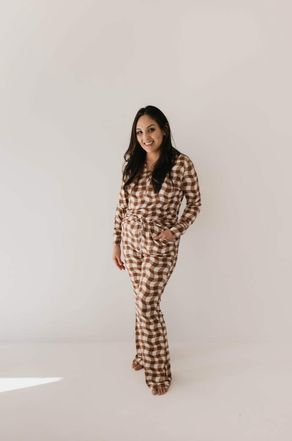 Women's Bamboo Pajama | Groovy Gingham