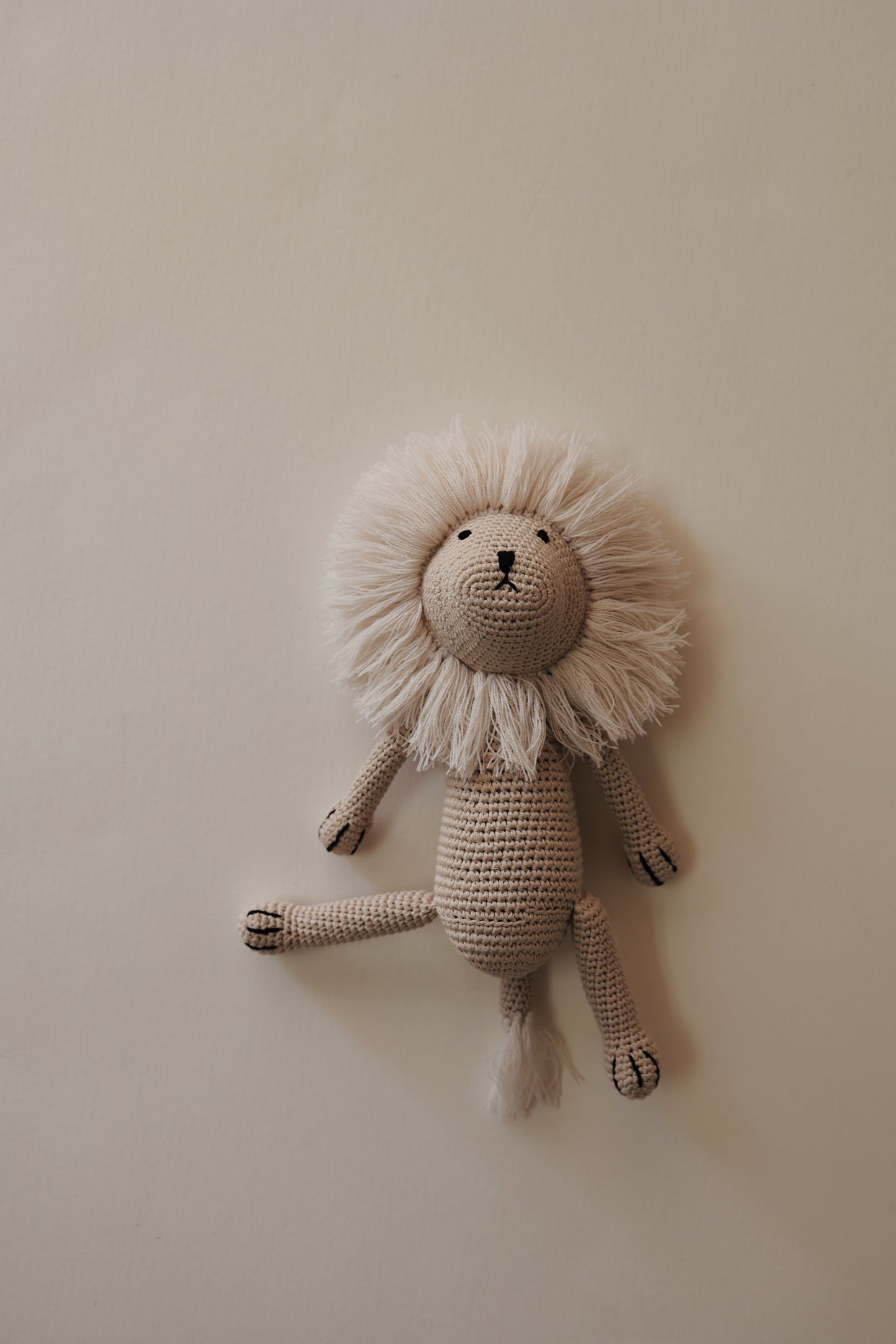 Lennon the Lion | Knit Doll