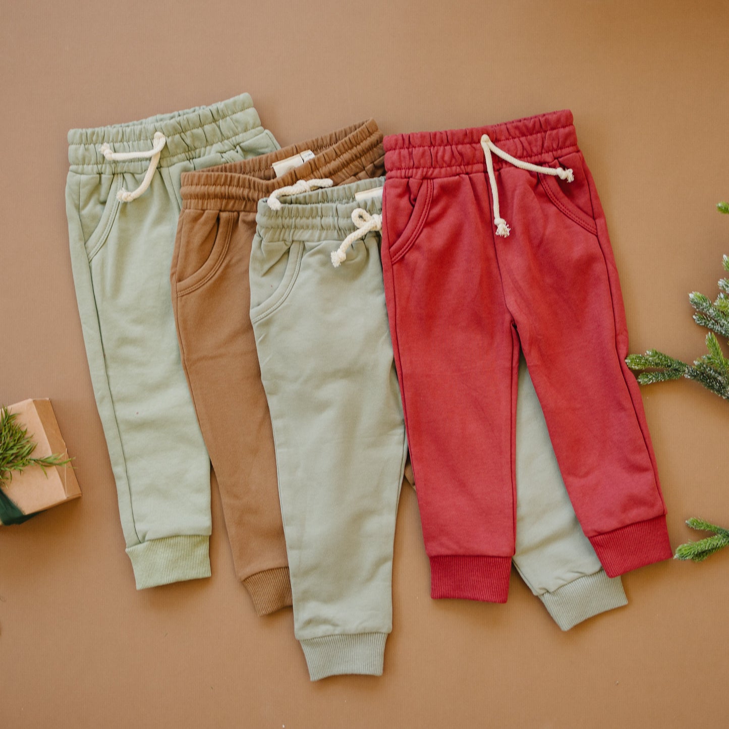 Cotton French Terry Joggers - Valentine's Coordinating