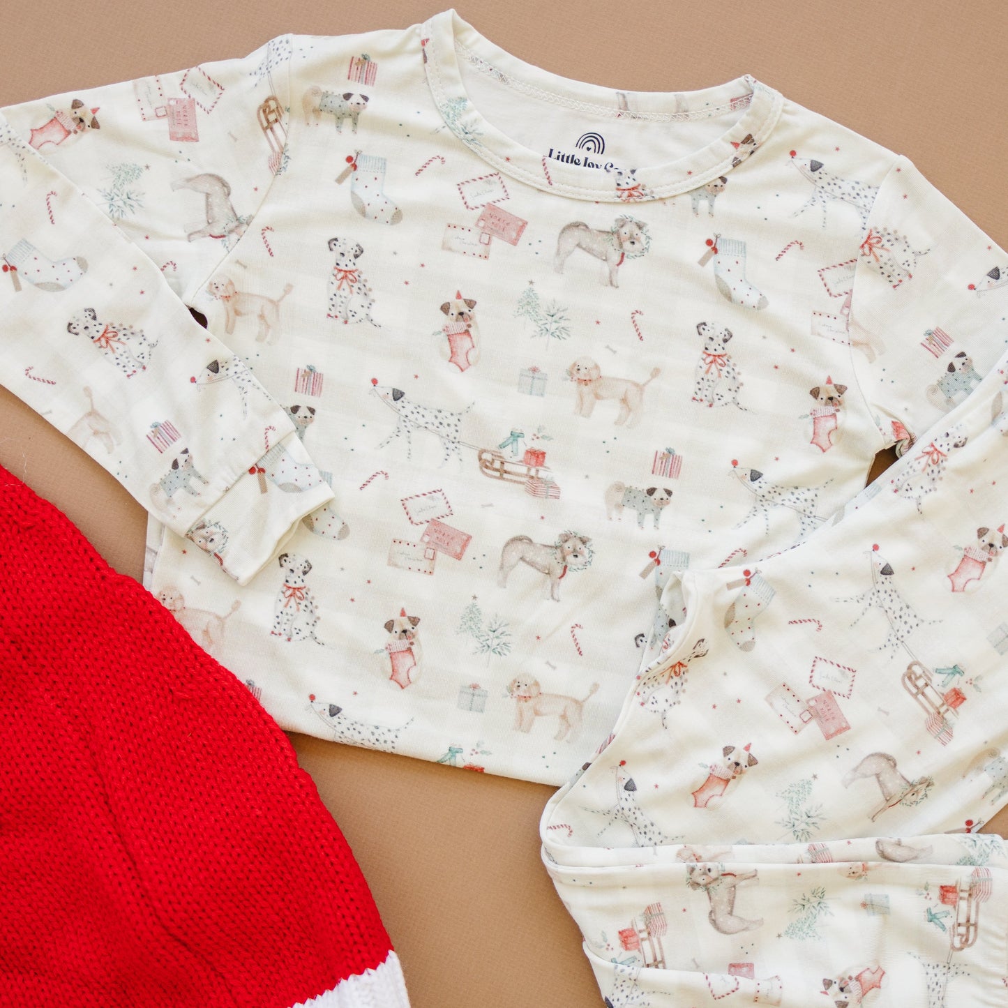 Santa Paws 2pc Bamboo Pajamas