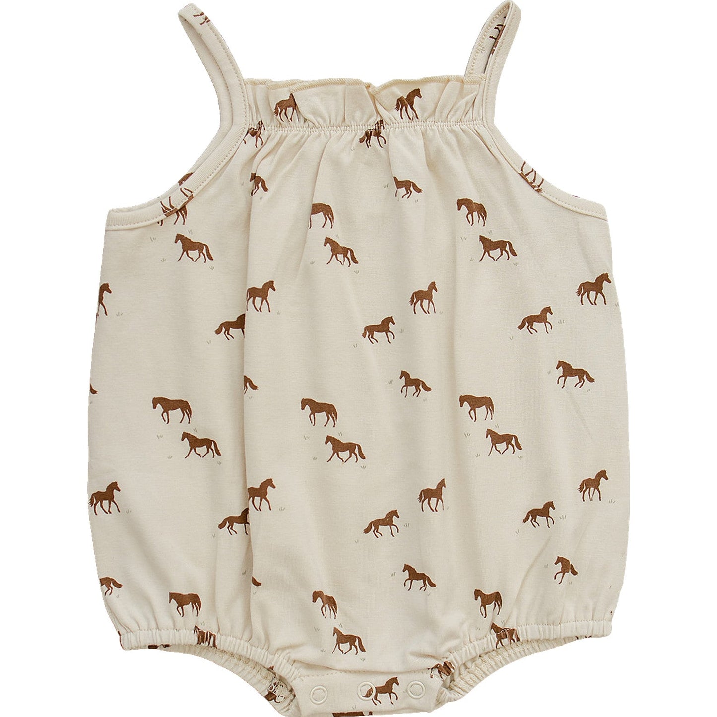 Horse Tank Bubble Romper