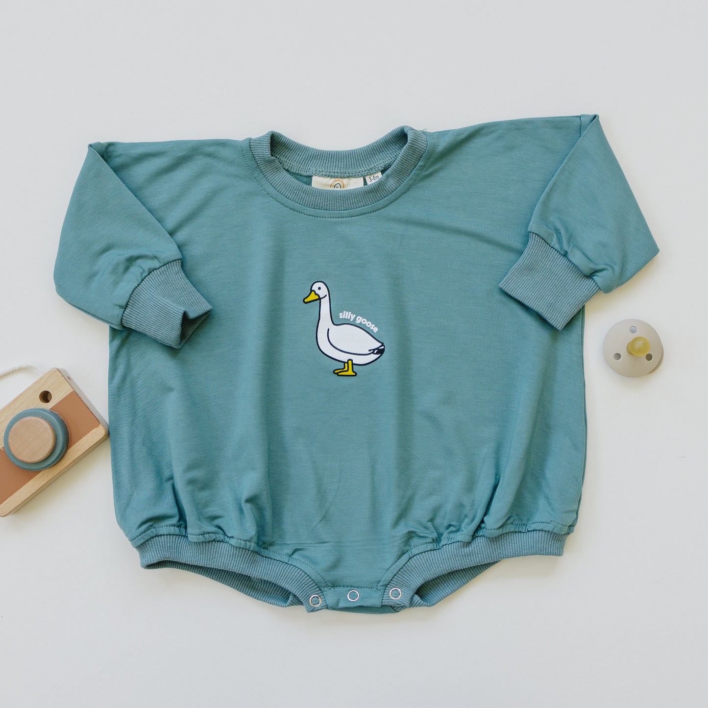 Silly Goose Bamboo Baby Romper