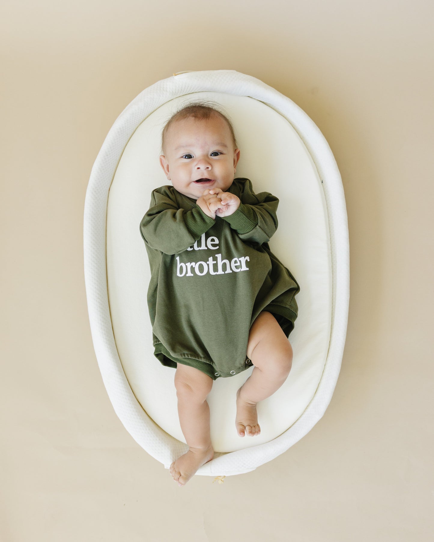 Little Brother Sweatshirt Romper