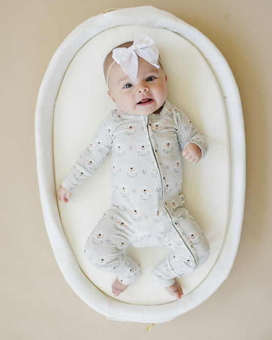 Beary Sleepy Zippy Romper