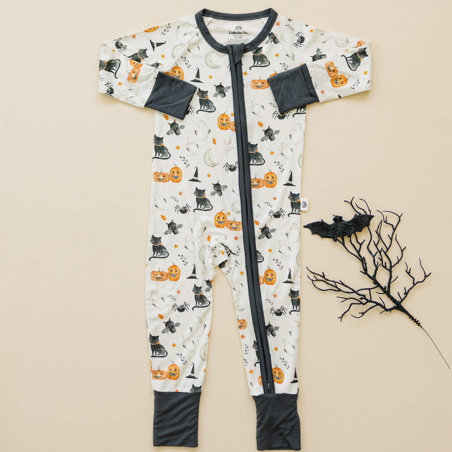 Boo Crew Bamboo Zippy Romper