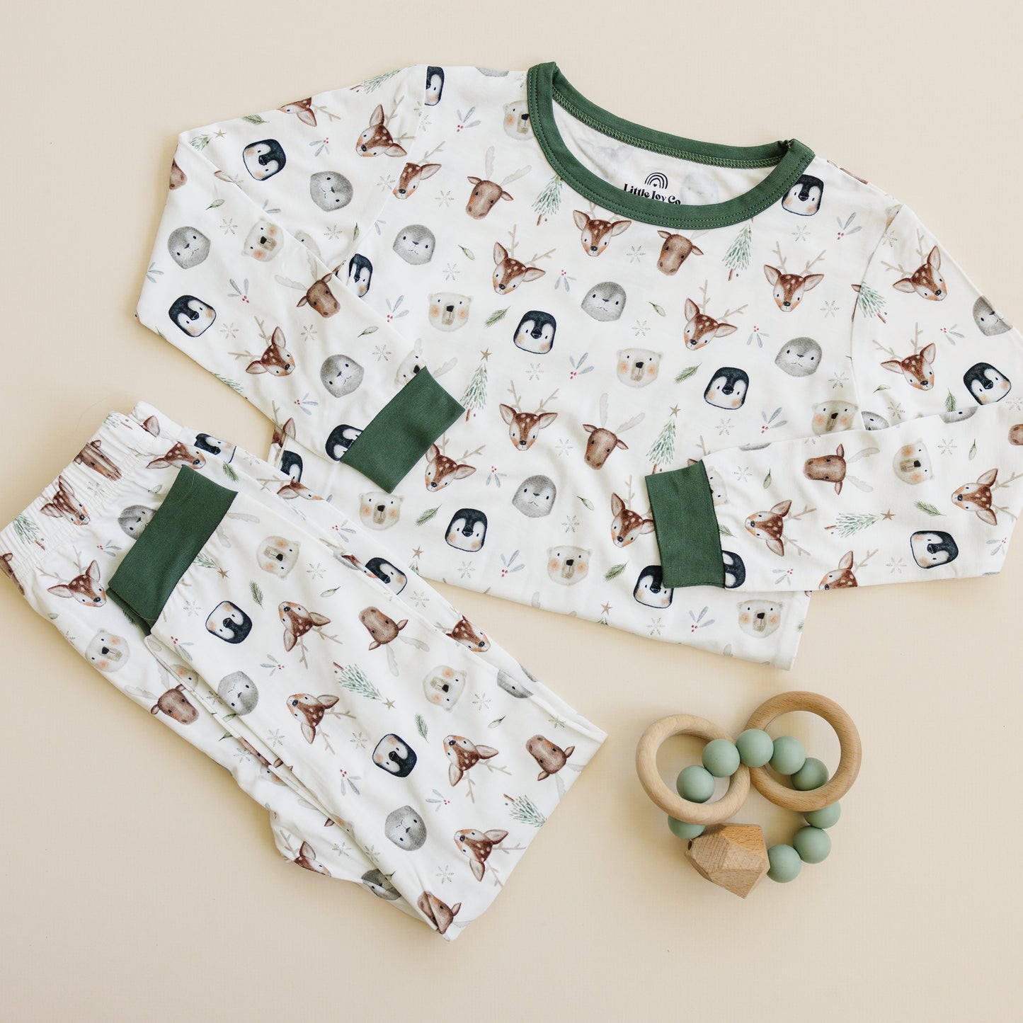 North Pole Pals 2pc Bamboo Pajamas