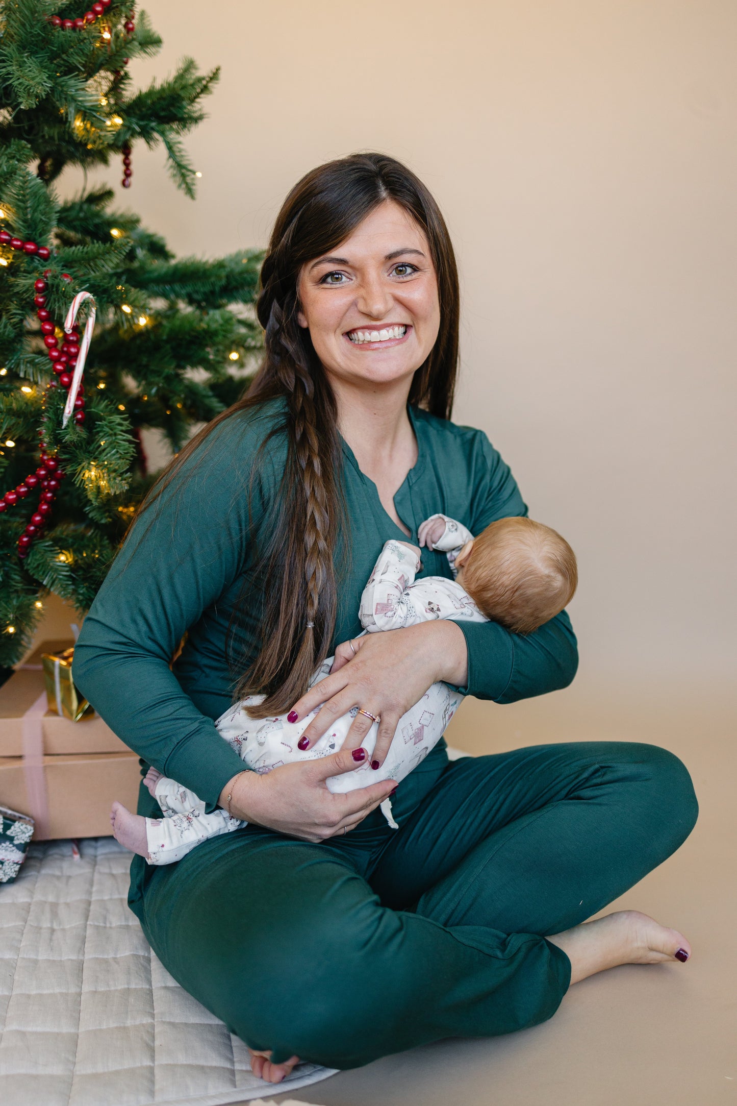 Santa Paws Bamboo Zippy Romper