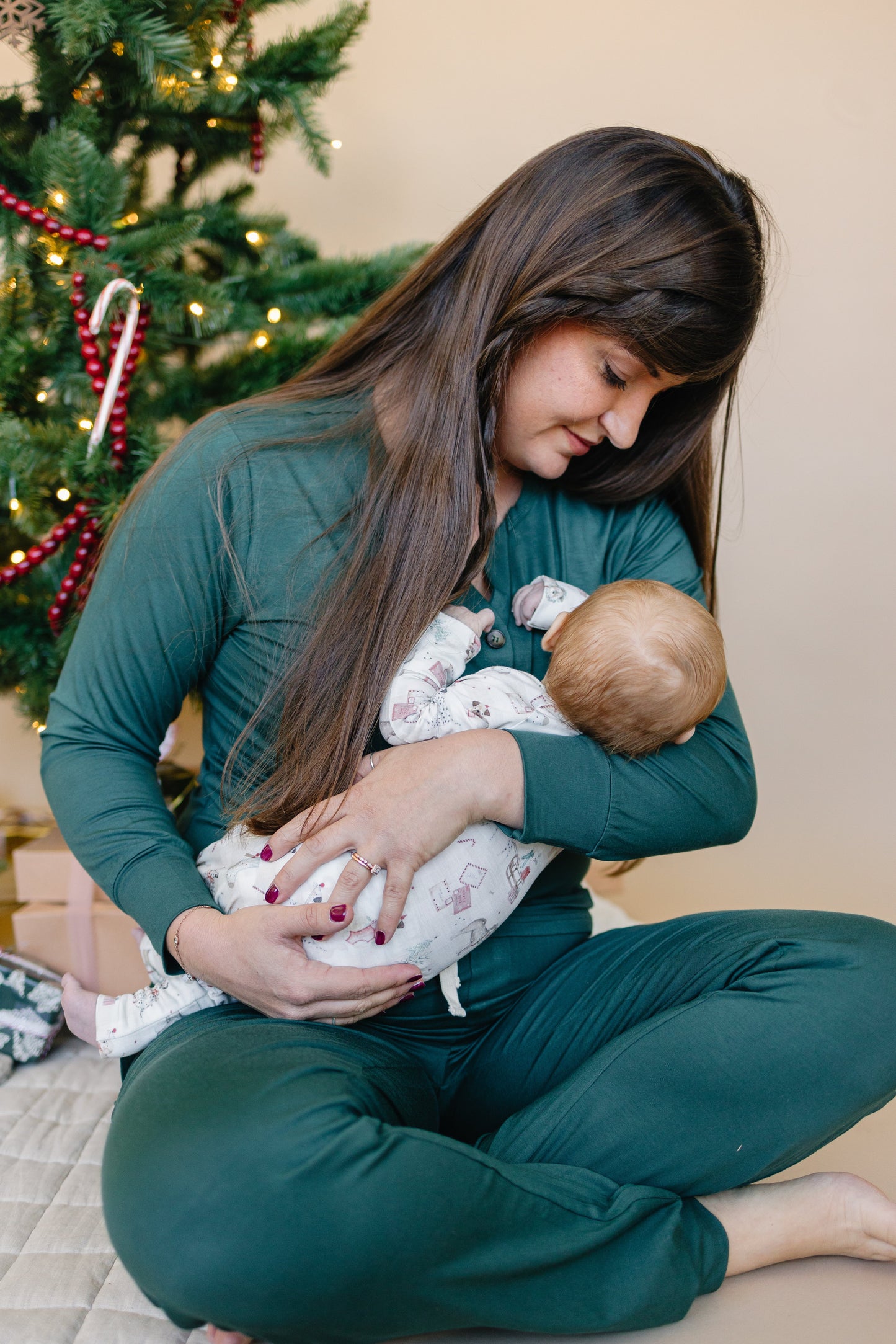 Santa Paws Bamboo Zippy Romper