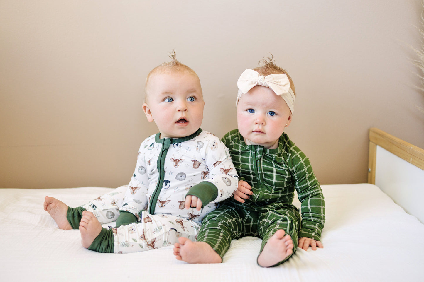 North Pole Pals Bamboo Zippy Romper *0/3m left