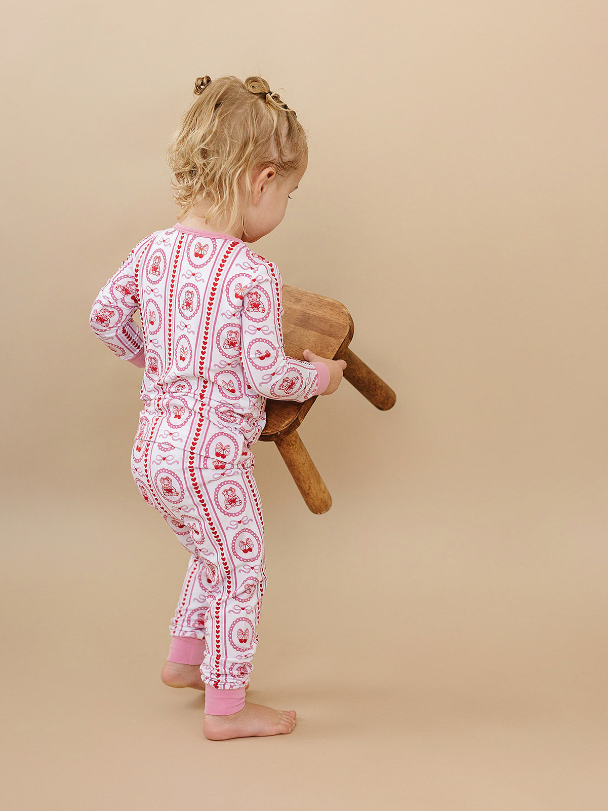 Bamboo Two Piece Set | Cherry Bear