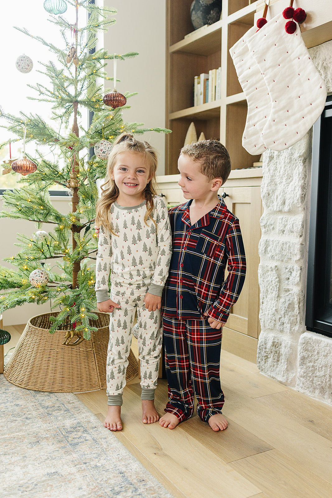 Christmas Trees Bamboo Cozy Set