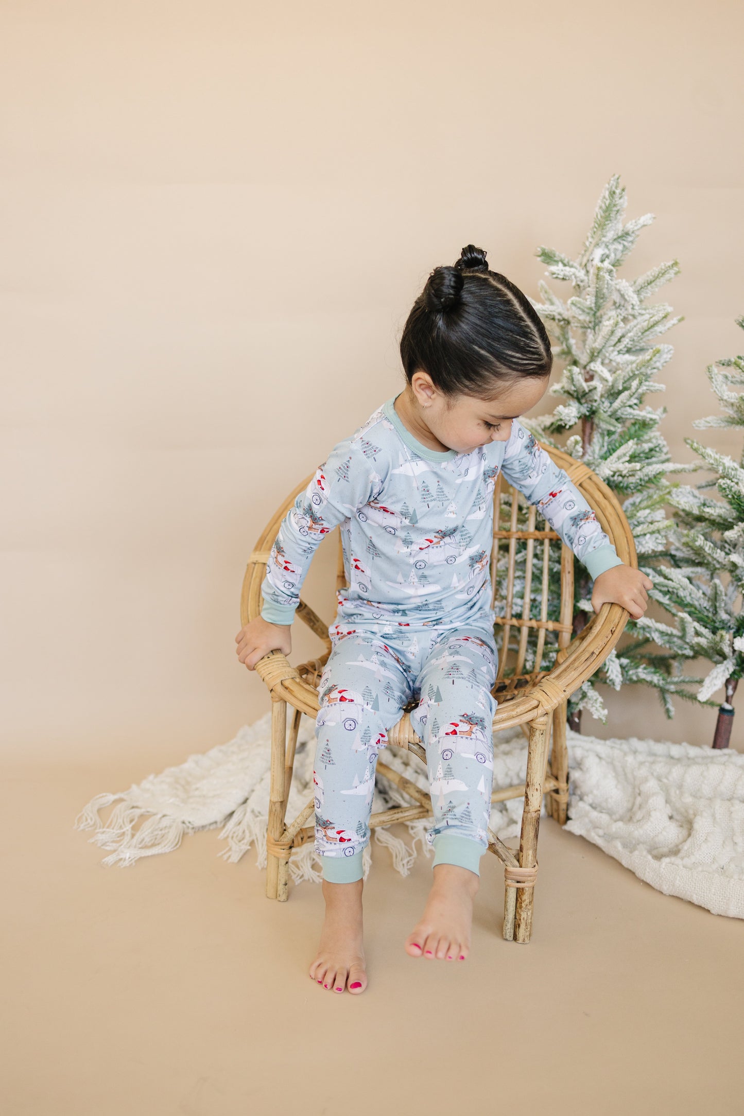 Cruisin' to Christmas 2pc Bamboo Pajamas