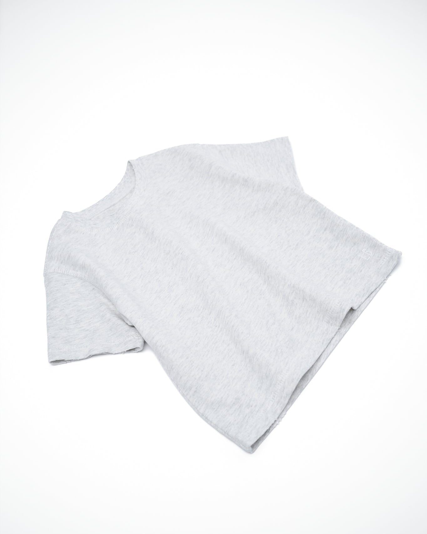 Athletic Boxy Tee - Light Heather Grey