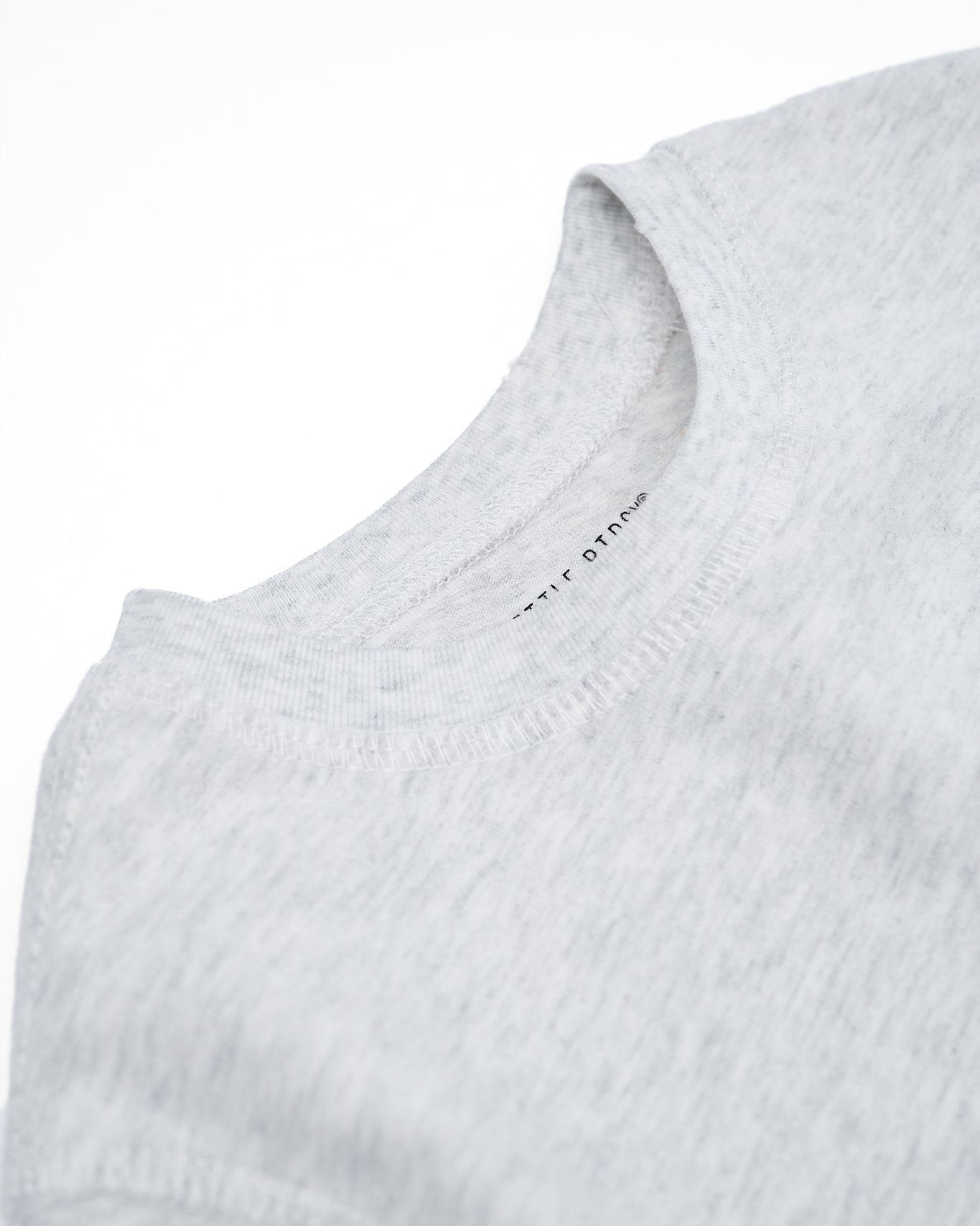Athletic Boxy Tee - Light Heather Grey