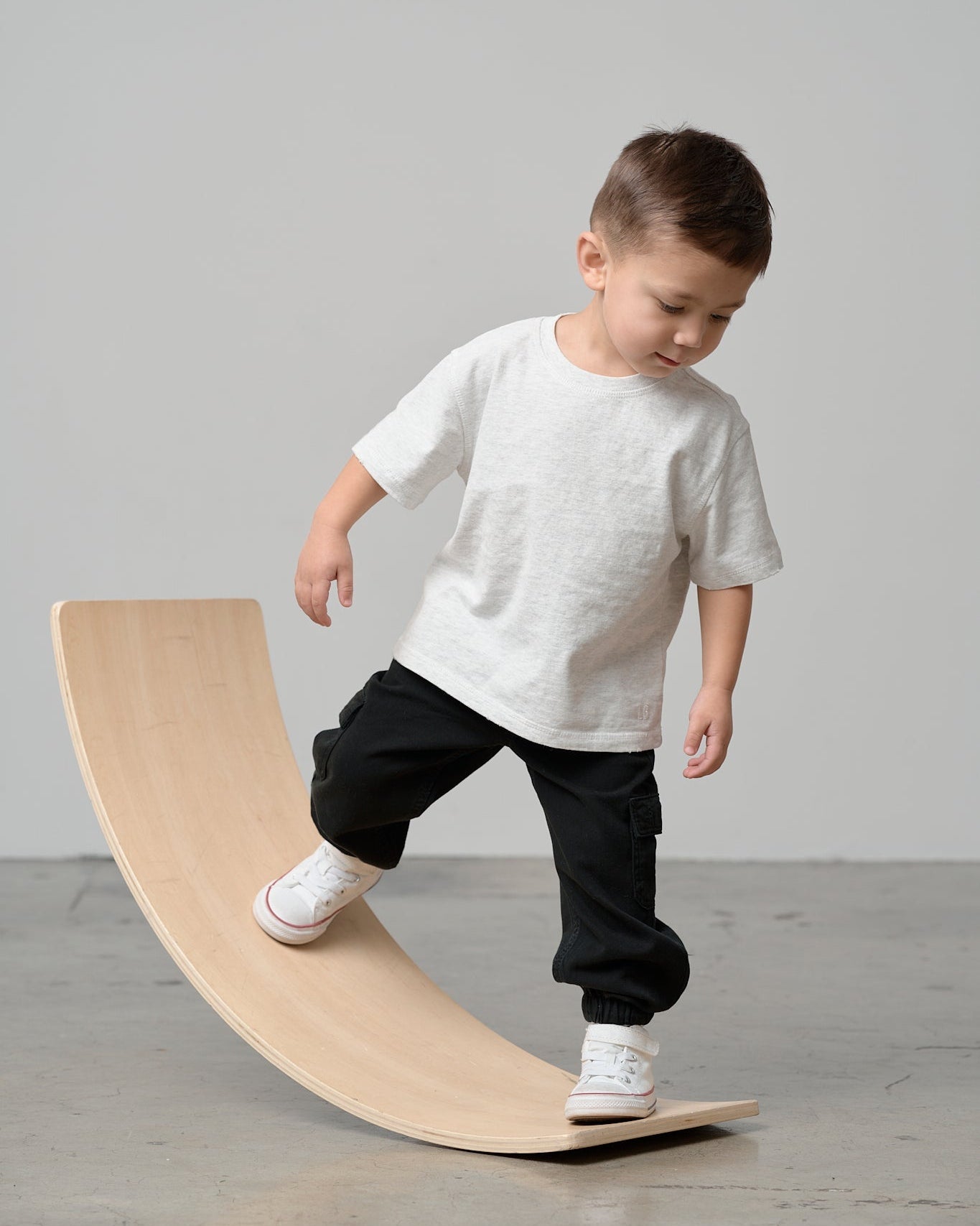 Athletic Boxy Tee - Light Heather Grey
