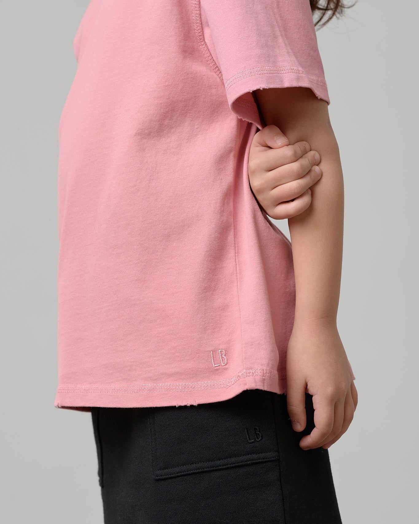 Athletic Boxy Tee - Rose