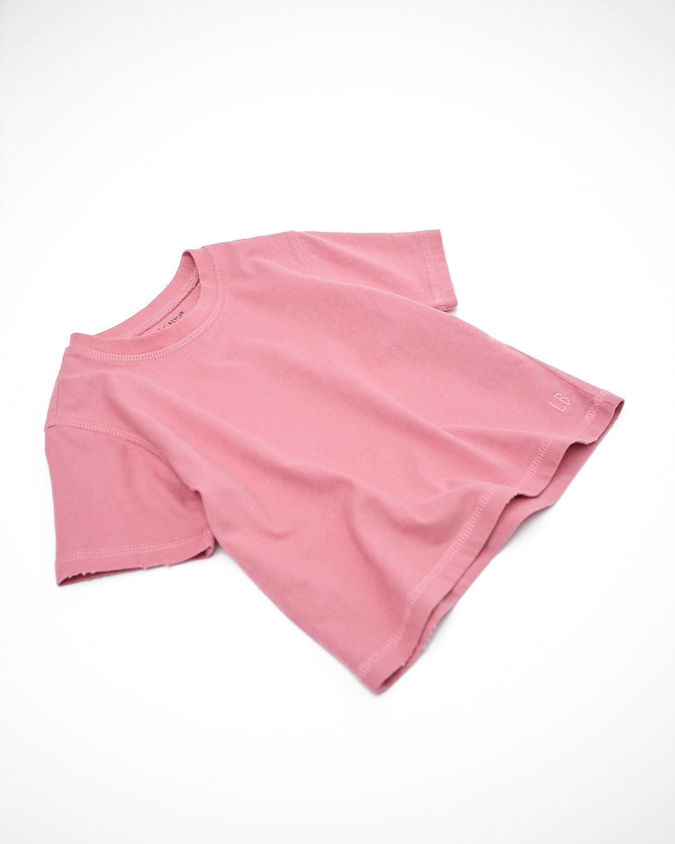 Athletic Boxy Tee - Rose