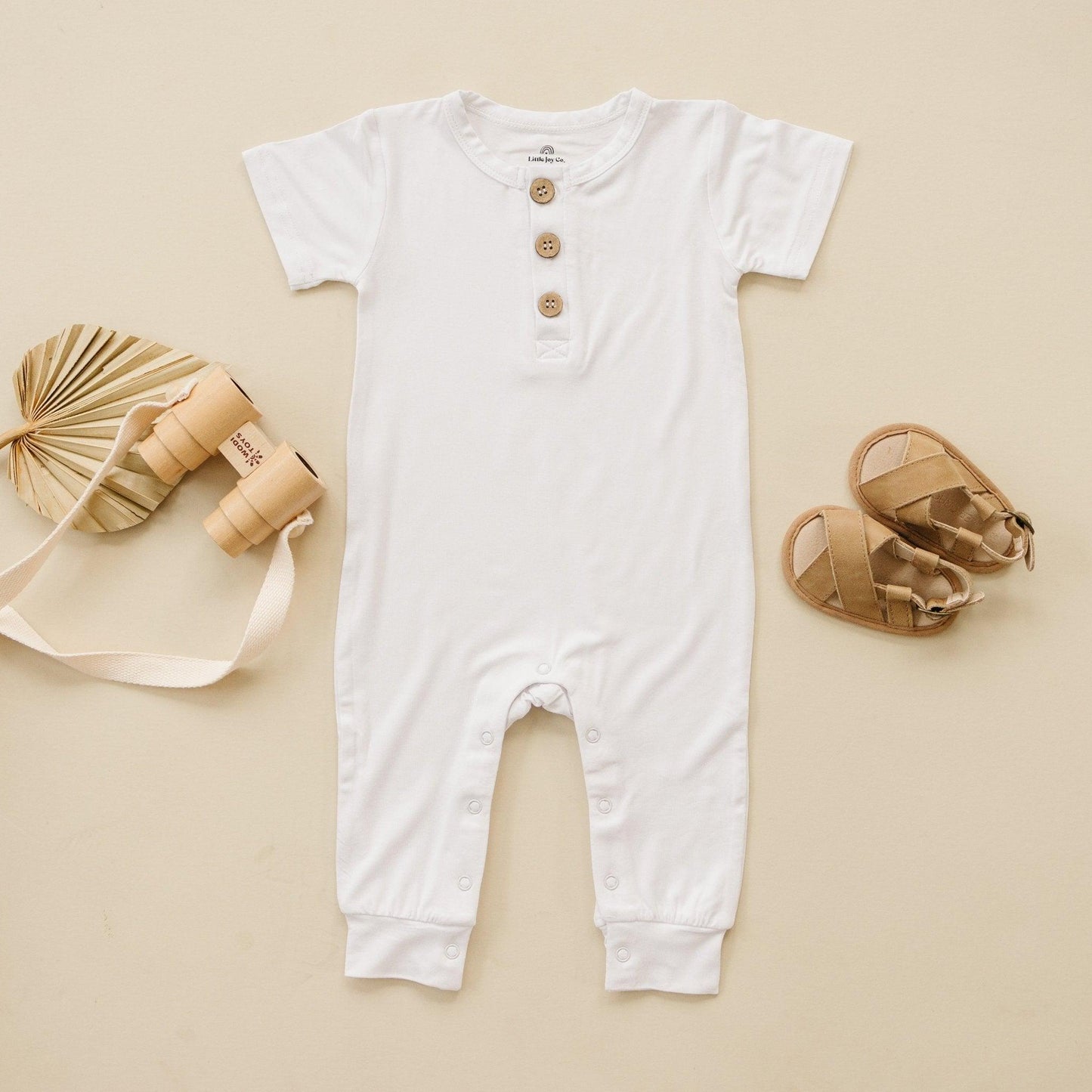 Bamboo Henley Romper