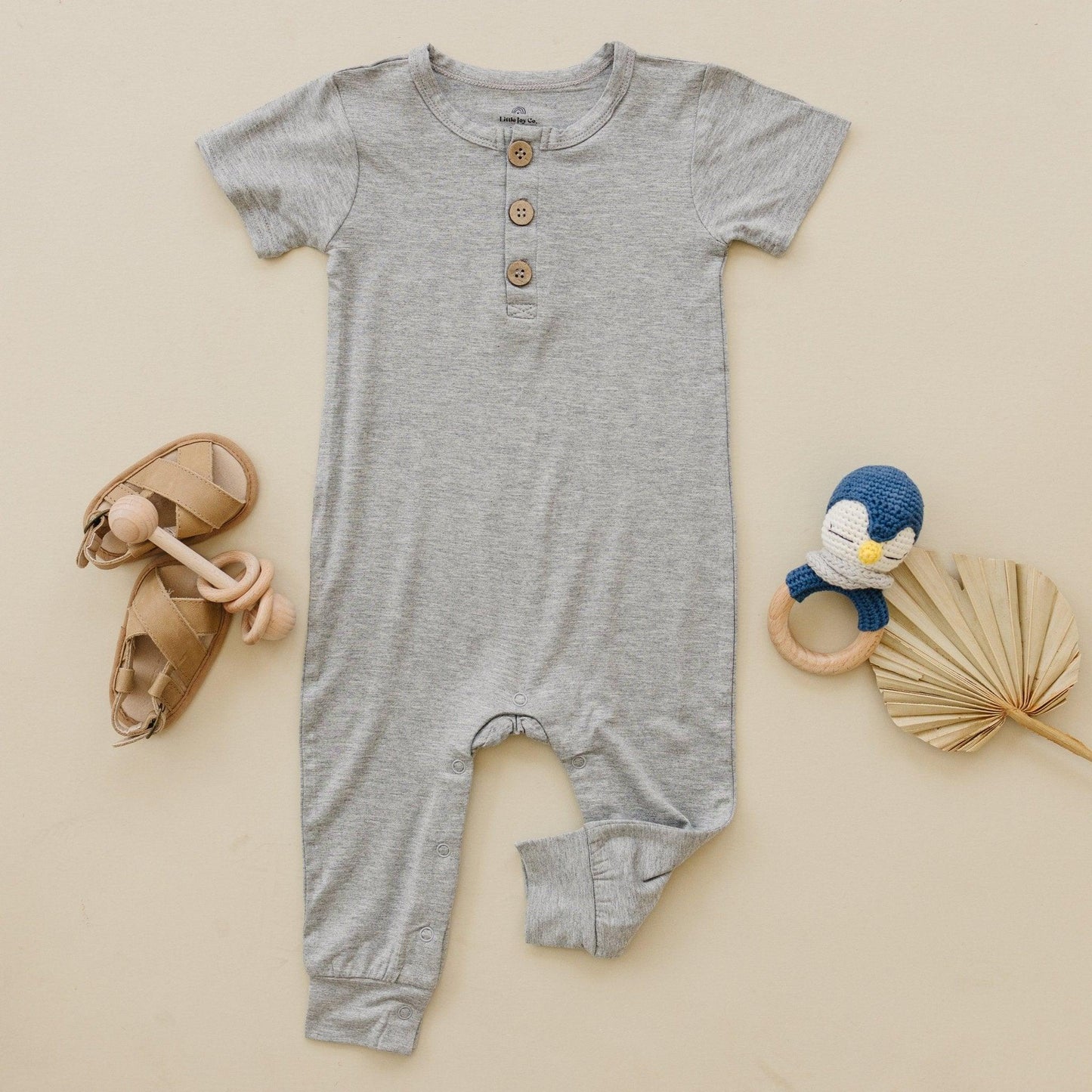 Bamboo Henley Romper