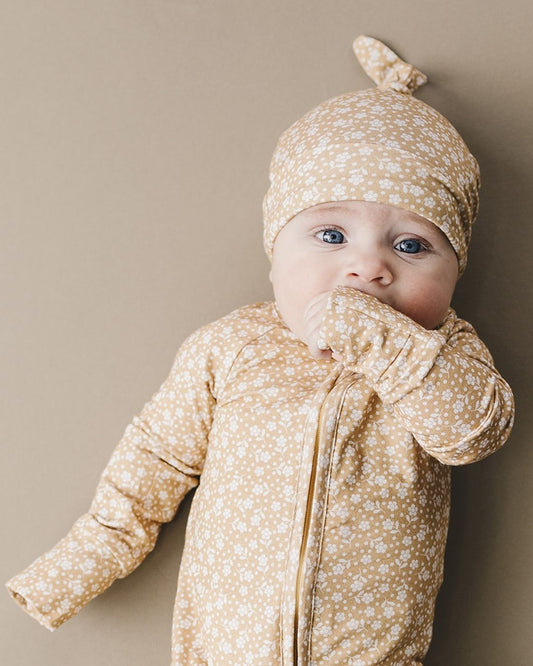 Bamboo Knot Hat | Neutral Garden