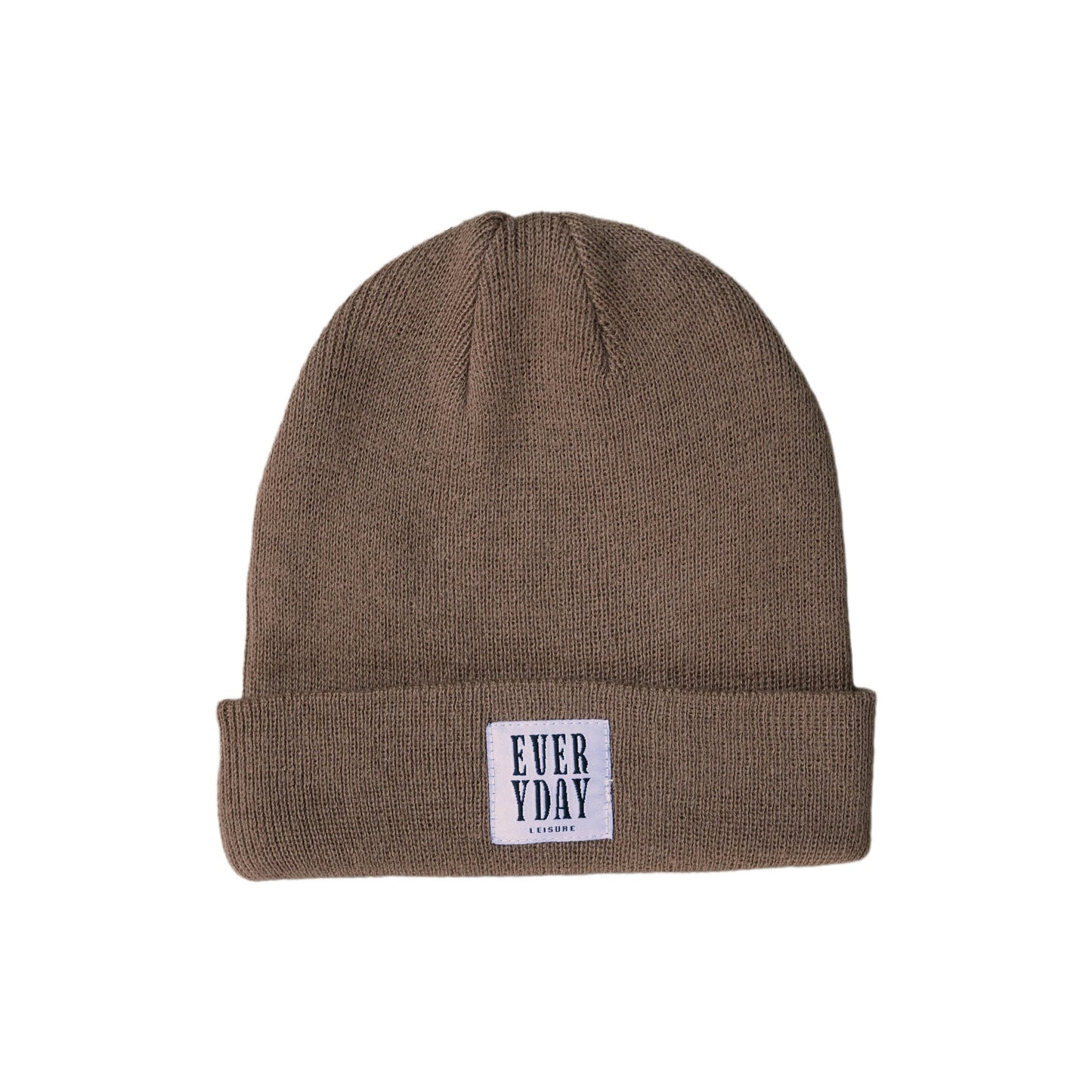 Knit Beanie | Brown