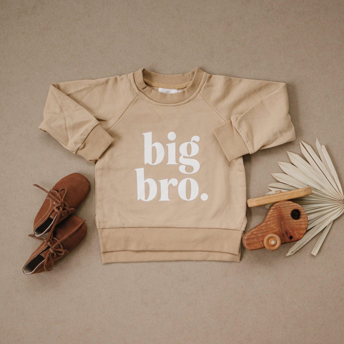 Big Bro Crewneck Sweatshirt - Size 6-9 & 9-12m left