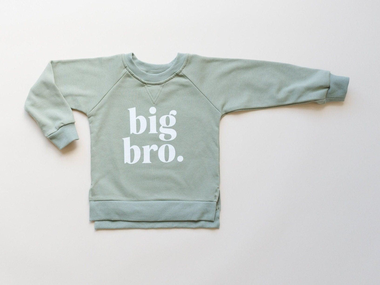 Big Bro Crewneck Sweatshirt - Size 6-9 & 9-12m left