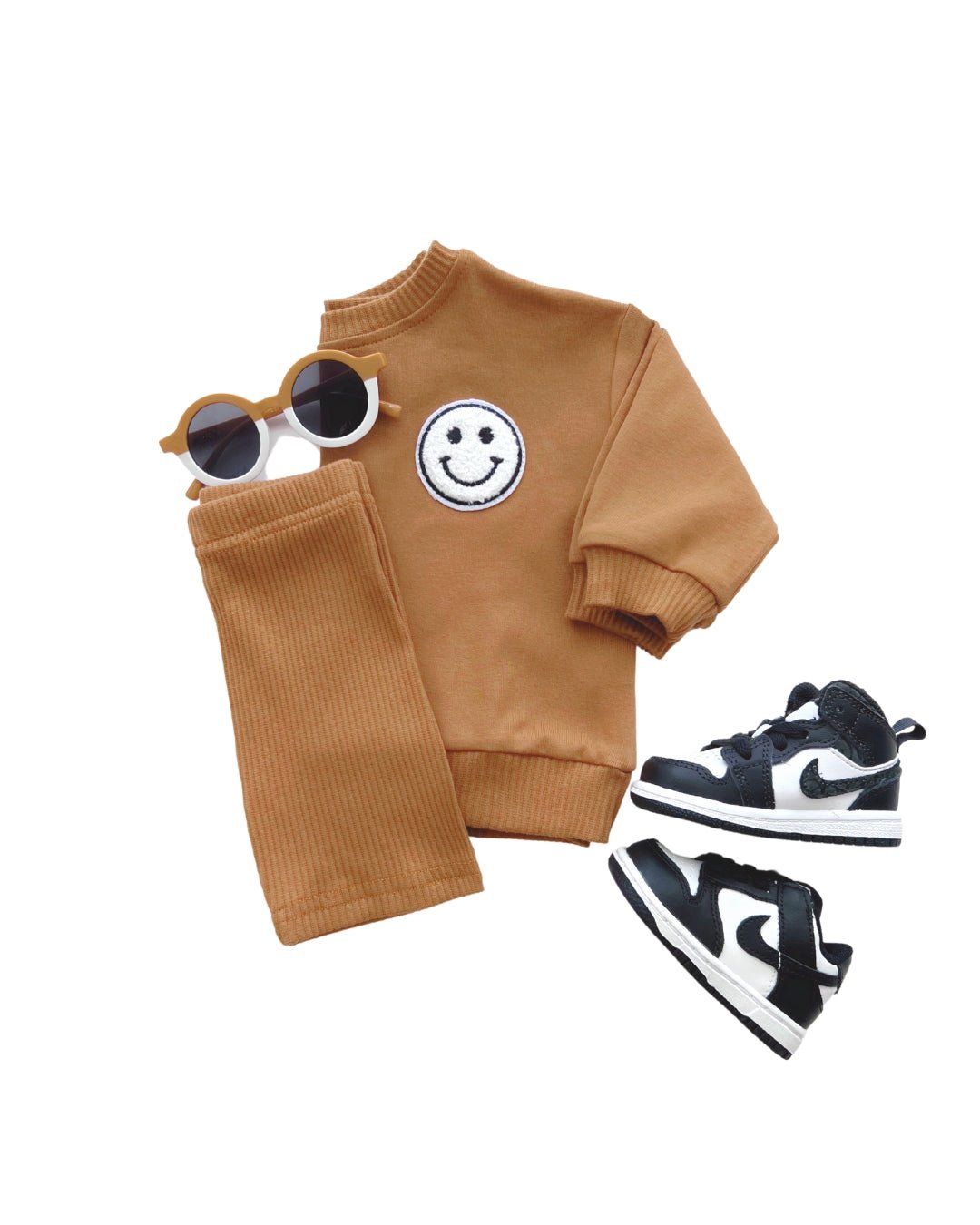 Biker Shorts Set | Rust