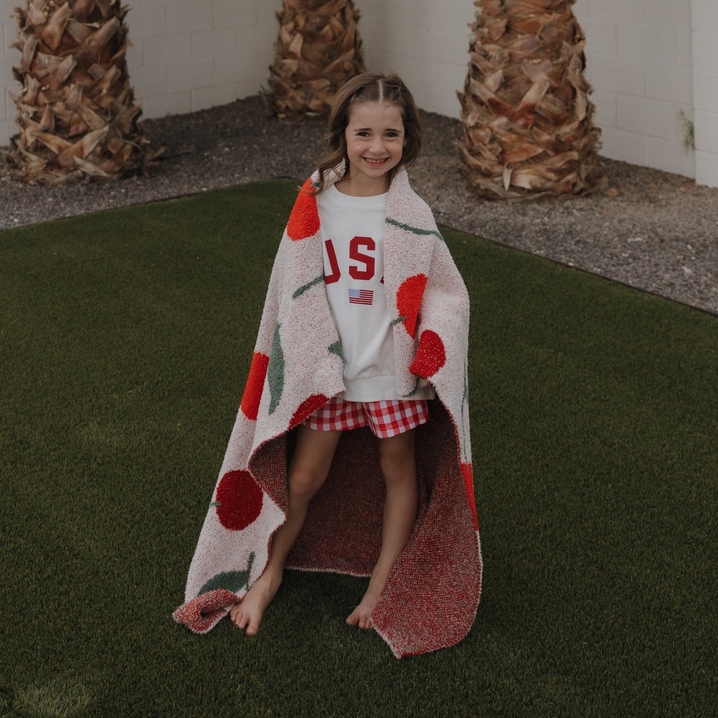 Plush Blanket | Cherry
