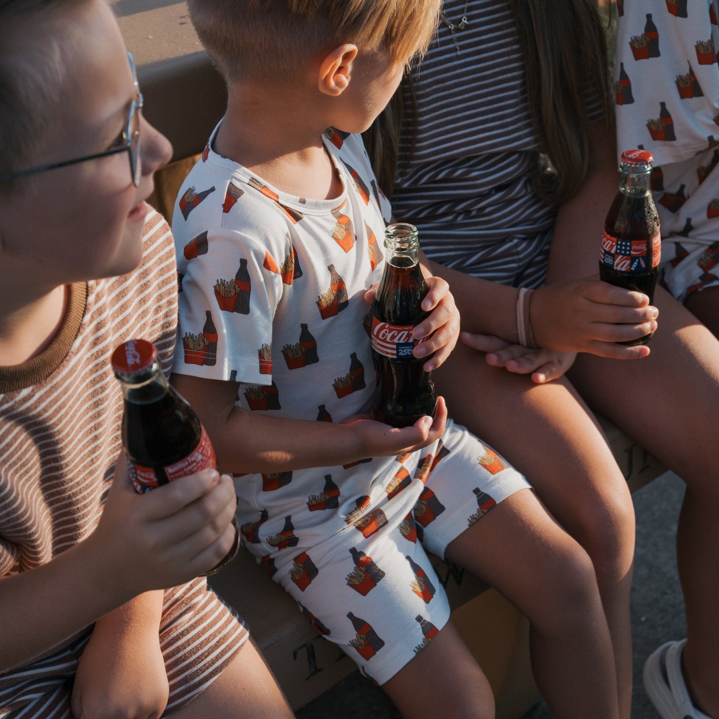 Bamboo Short Set | Fries & Cola