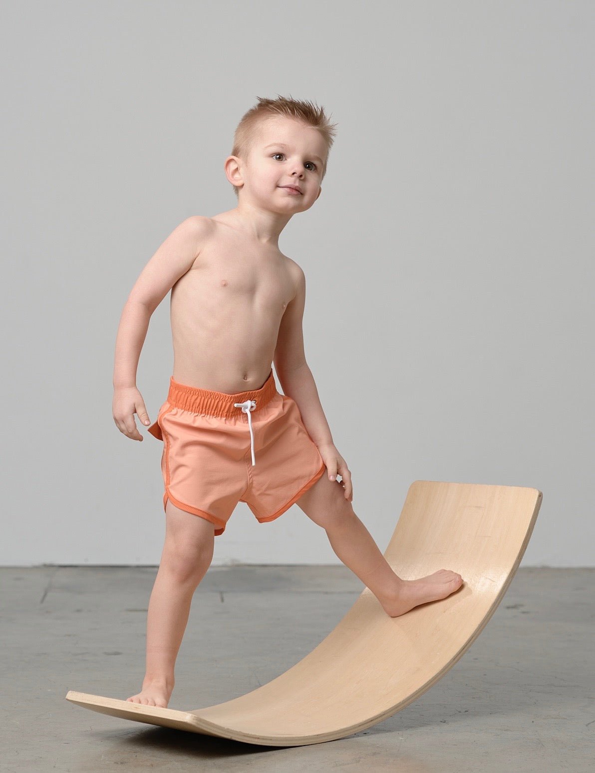 Boy's Swim Short - Melon