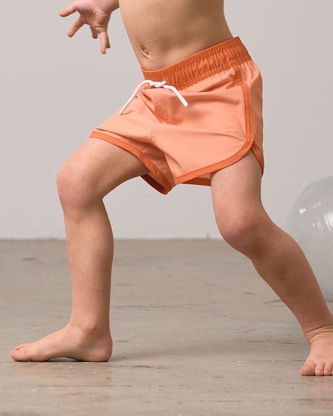 Boy's Swim Short - Melon
