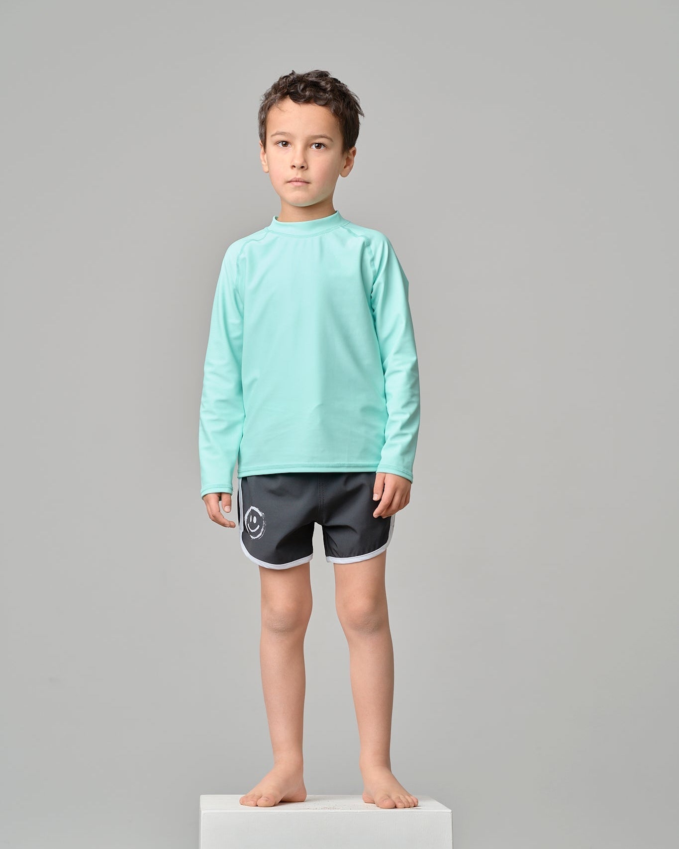 Boy's Swim Short - Smiley