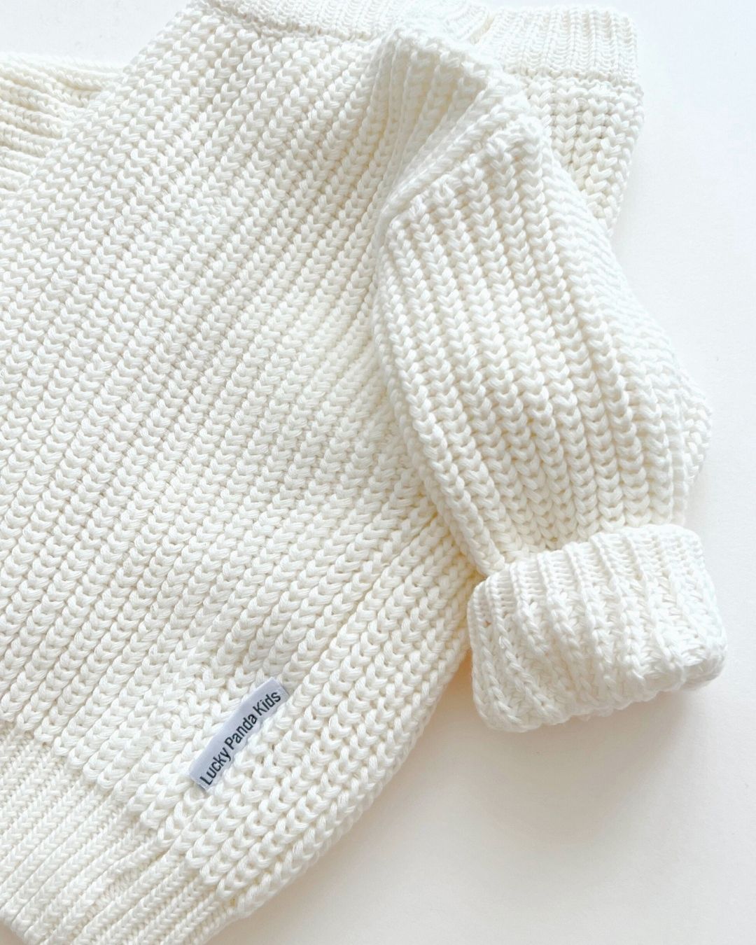 Chunky Knit Sweater | Milk