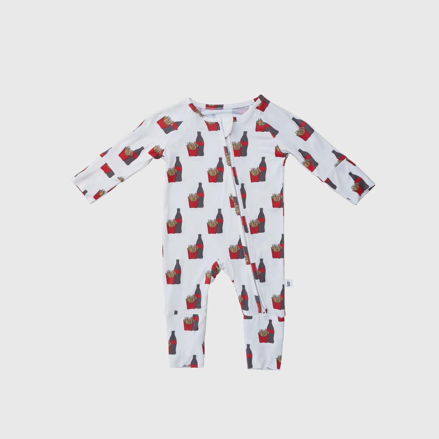Bamboo Zip Pajamas | Fries & Cola