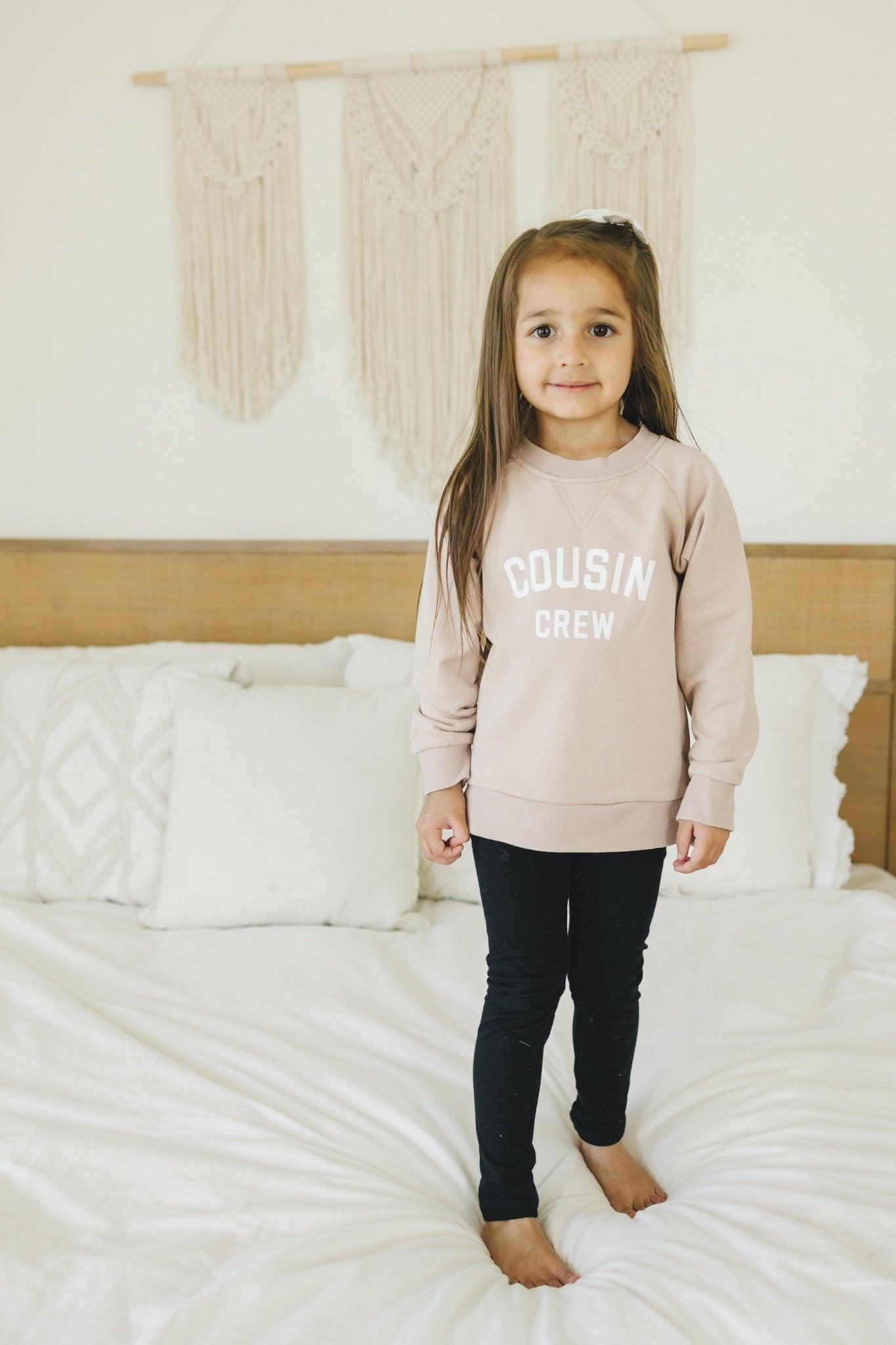 Cousin Crew Sweatshirt Romper or Crewneck