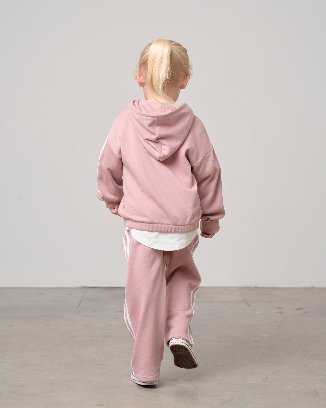 Cropped Hoodie - Dusty Rosewood