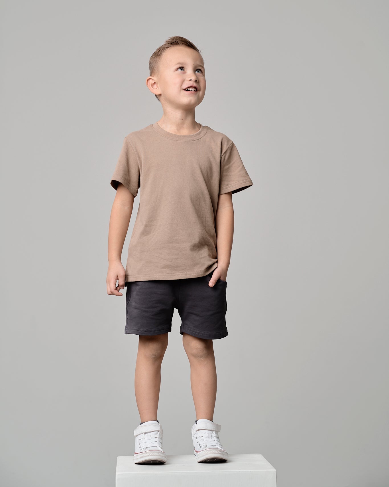 Elevated Tee - Driftwood