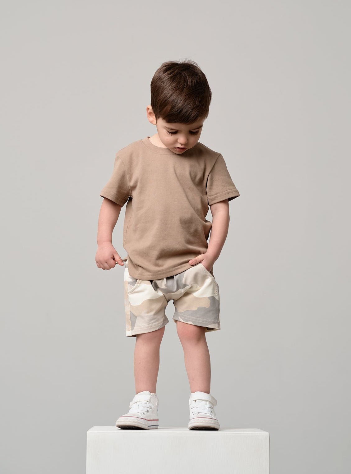 Elevated Tee - Driftwood