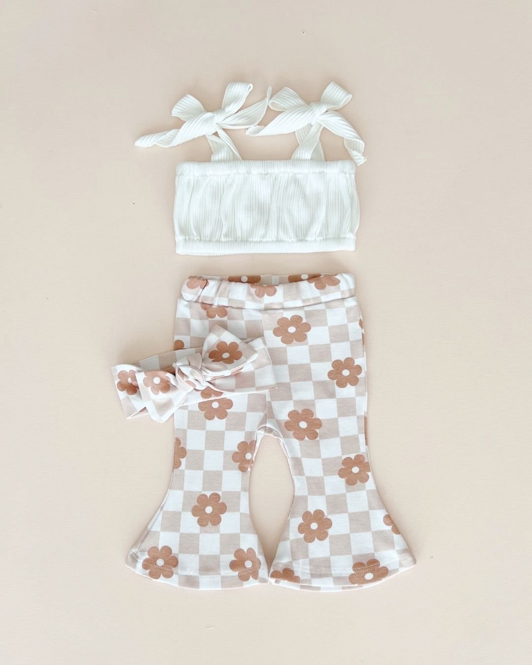 Flare Set | Latte Daisy