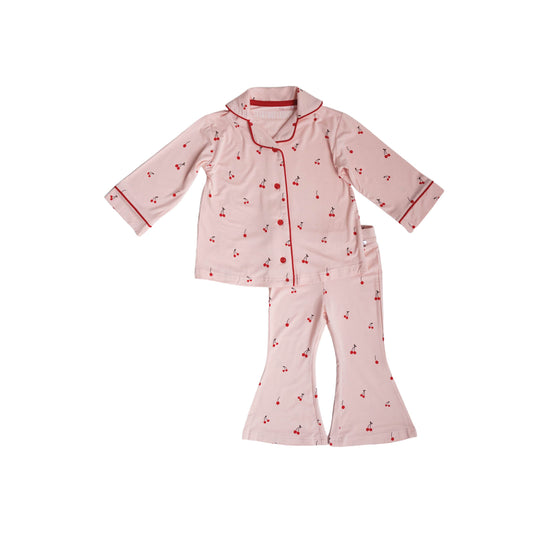 Cherry | Girl's Flare Set