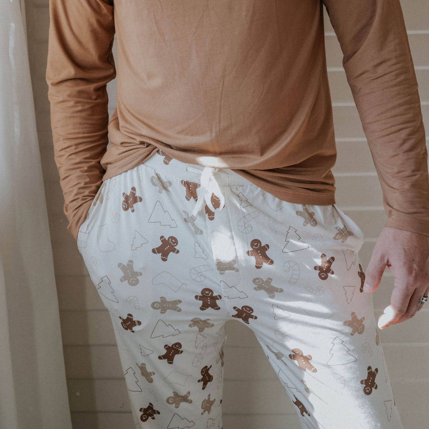 Gingerbread | Mens Bamboo Jogger