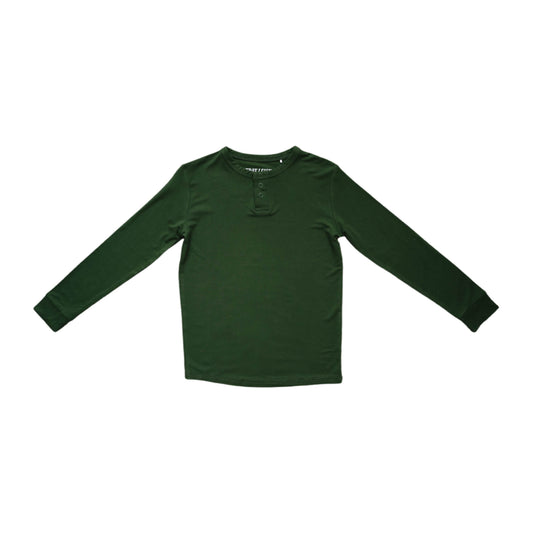 Everyday Boy's Henley | Green