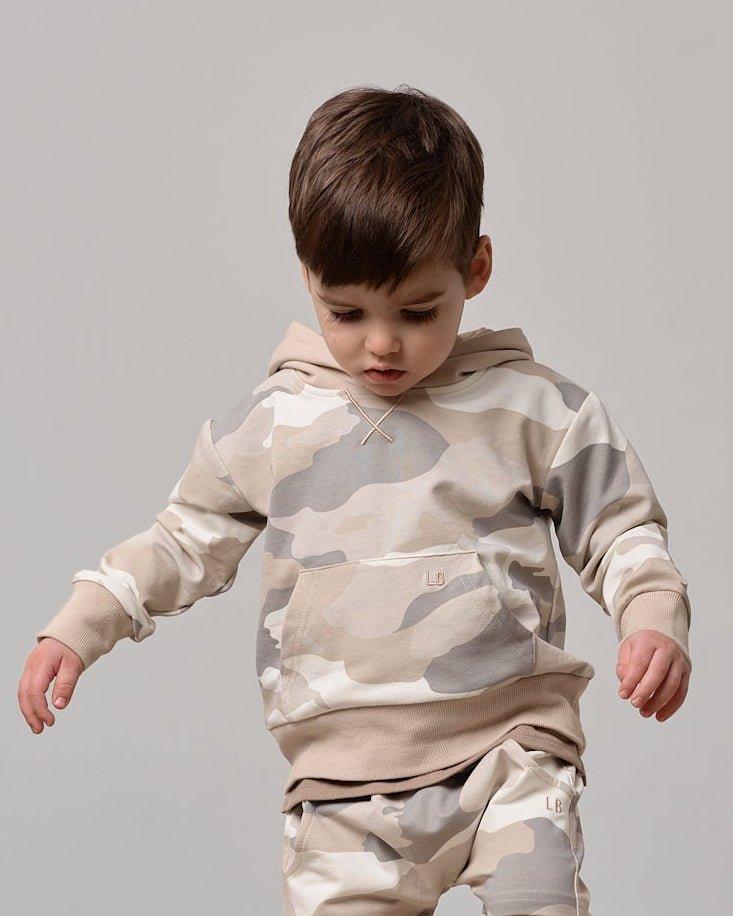 Hoodie - Faded Camo