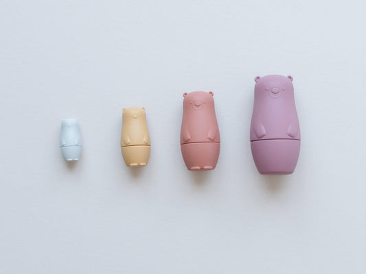 Silicone Nesting Doll Toy - more colors